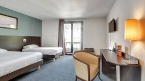 Bureau, chambres insonorisées, Wi-Fi gratuit