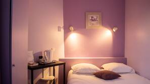 Bureau, chambres insonorisées, Wi-Fi gratuit, draps fournis