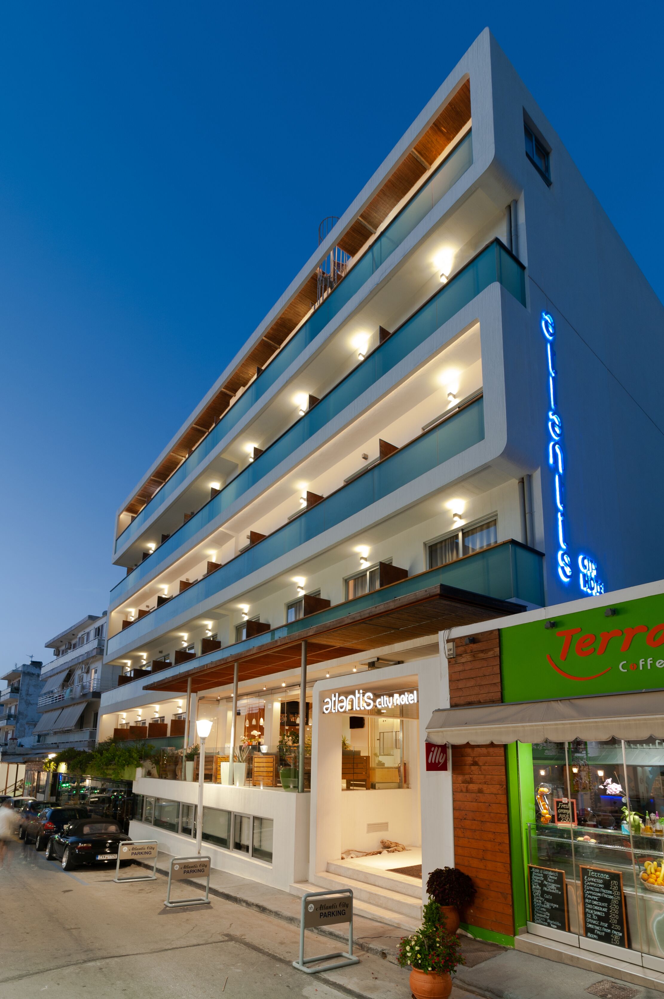 Atlantis City Hotel in Rhodes Town, Greece