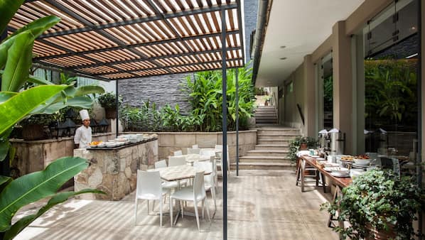 Restaurante al aire libre