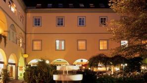 Blick vom Hotel