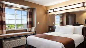 In-room safe, desk, iron/ironing board, free cribs/infant beds