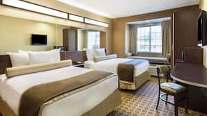 In-room safe, desk, iron/ironing board, free cribs/infant beds
