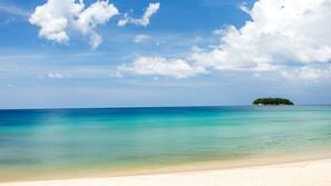 On the beach