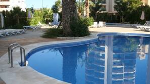 Piscina en la terraza