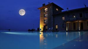 Indoor pool, outdoor pool