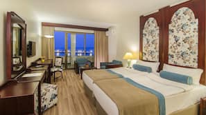 Free minibar items, in-room safe, free cots/infant beds
