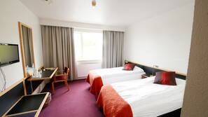In-room safe, iron/ironing board, free cribs/infant beds, free WiFi