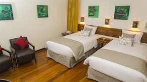 Premium bedding, pillow top beds, minibar, in-room safe