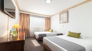 Free WiFi, linens