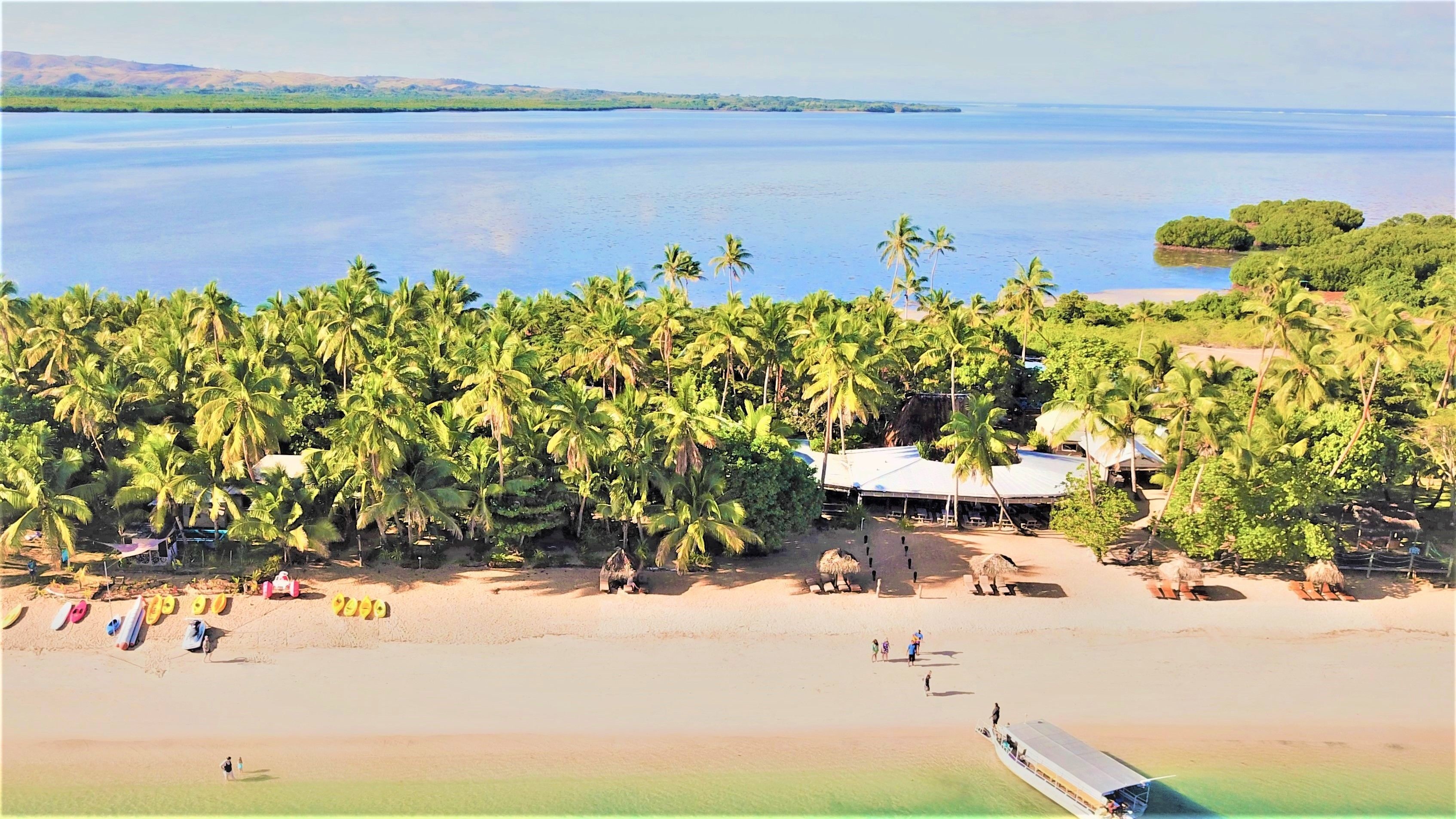 Robinson Crusoe Island in Natadola, Fiji