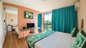 Premium bedding, Select Comfort beds, in-room safe, blackout drapes