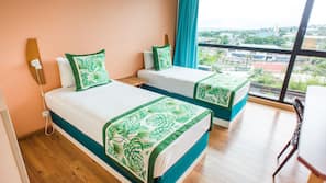 Premium bedding, Select Comfort beds, in-room safe, blackout drapes