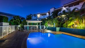 3 outdoor pools