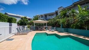 3 outdoor pools