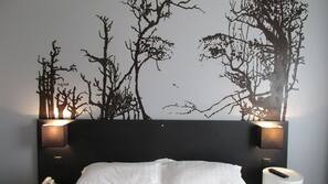 Décoration personnalisée, bureau, rideaux occultants