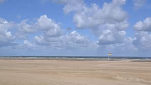 Aan het strand