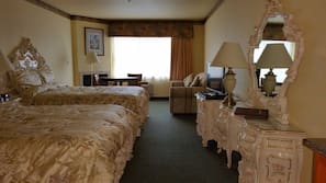 1 bedroom, premium bedding, iron/ironing board, rollaway beds