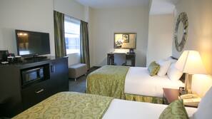 Premium bedding, in-room safe, desk, laptop workspace