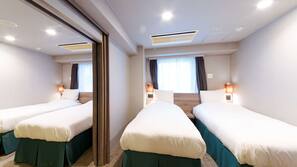 Premium bedding, down duvet, pillow top beds, in-room safe