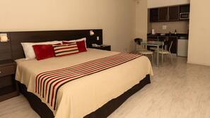 Premium bedding, down duvet, pillow top beds, minibar
