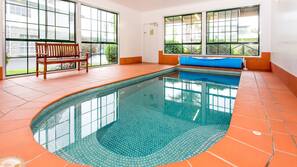 Indoor spa bath