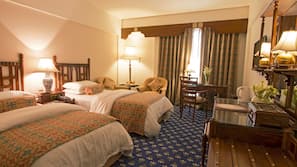 Minibar, in-room safe, desk, blackout curtains