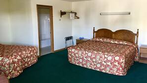 Premium bedding, blackout curtains, iron/ironing board, rollaway beds