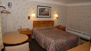 Pillow top beds, iron/ironing board, free WiFi