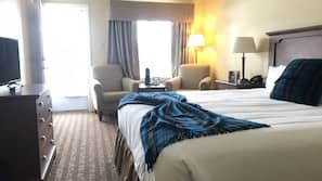 Premium bedding, pillow top beds, iron/ironing board, free WiFi