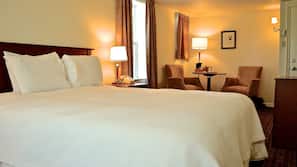 Premium bedding, pillow top beds, iron/ironing board, free WiFi