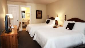 Premium bedding, pillow top beds, iron/ironing board, free WiFi