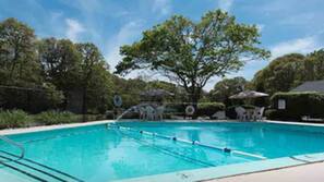 Piscina externa sazonal