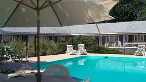 Piscina externa sazonal