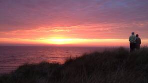 Tæt på stranden