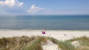 Tæt på stranden