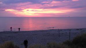 Tæt på stranden