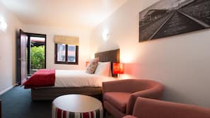 Iron/ironing board, free cots/infant beds, free WiFi, linens