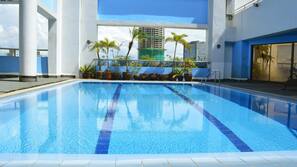 Seasonal outdoor pool