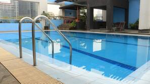 Seasonal outdoor pool
