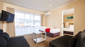 Cots/infant beds, free WiFi, linens