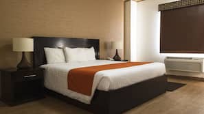 Roupas de cama premium, edredons de pluma, cofres nos quartos