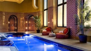 Indoor spa bath