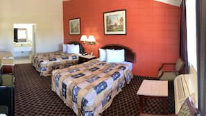 Free WiFi, linens