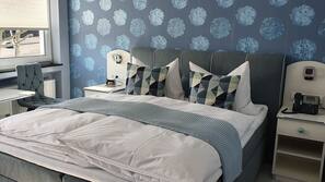 In-room safe, desk, blackout drapes, iron/ironing board