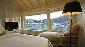 Premium bedding, memory foam beds, in-room safe, desk