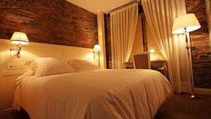 Premium bedding, memory foam beds, in-room safe, desk