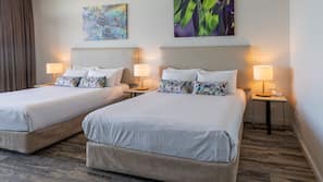 In-room safe, desk, blackout curtains, soundproofing