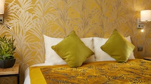 19 bedrooms, premium bedding, in-room safe, individually decorated