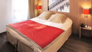 In-room safe, desk, blackout curtains, iron/ironing board